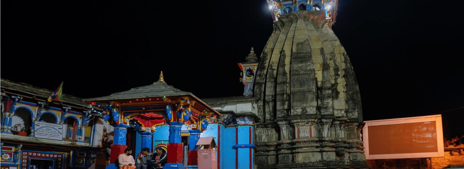 Omkareshwar temple in Ukhimath is the winter abode of deity of Kedarnath temple brought during Char Dham Yatra in winter